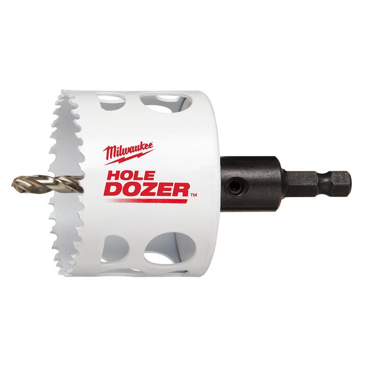 Milwaukee 3inch HOLE DOZER Bi-Metal Hole Saw with Arbor, large image number 11