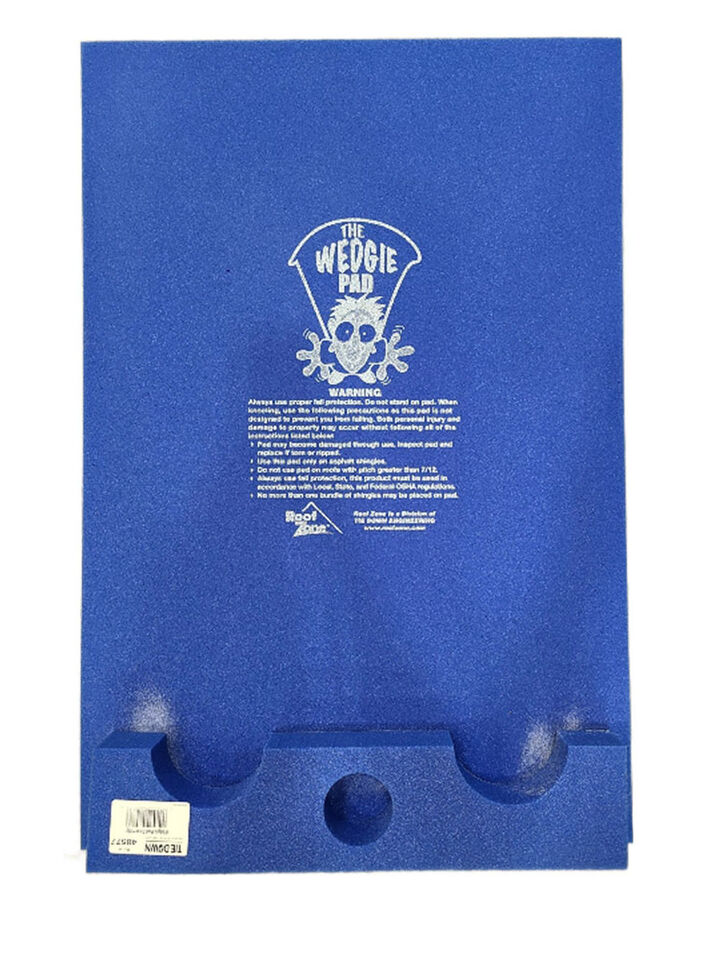Tranzsporter Wedgie Shingles Pad 23in x 34in Blue