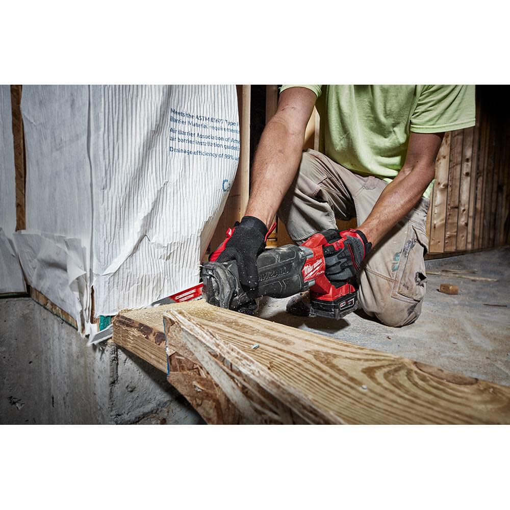 Milwaukee M18 FUEL SAWZALL Reciprocating Saw - 2 Battery XC5.0 Kit, large image number 19