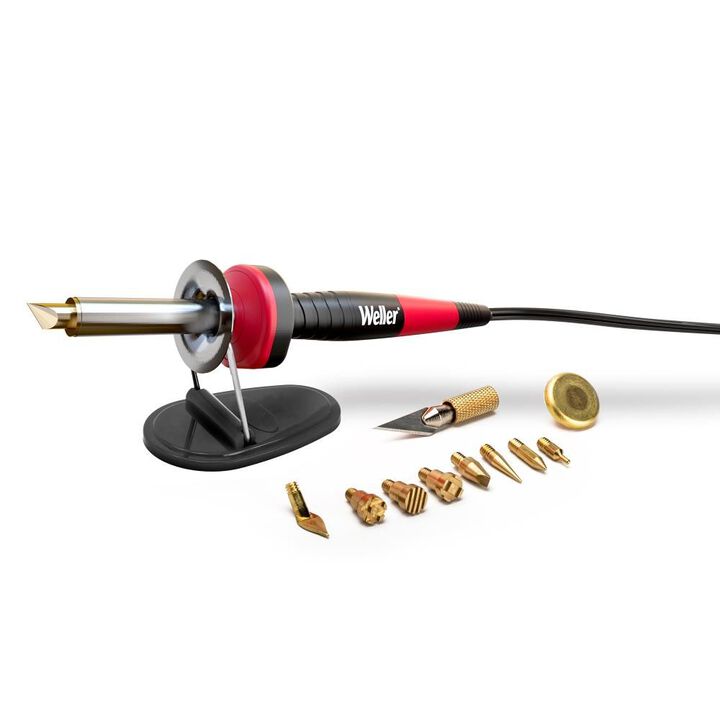 Weller 25with 120V Wood Burning Kit 15pc