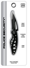 Police Security TKX Micro Drop Point Folding Knife, small image number 2
