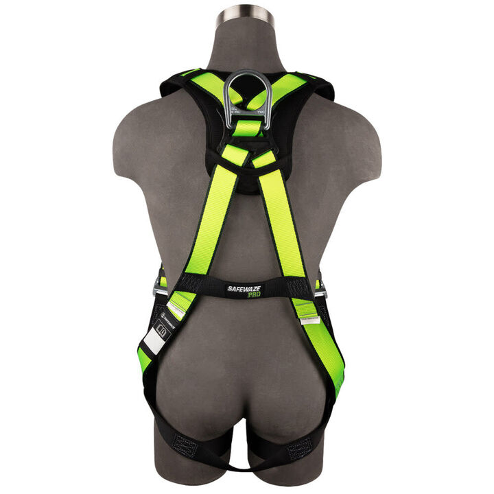 Safewaze PRO Full Body Harness: 1D, MB Chest/Legs, large image number 1