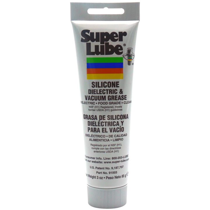 Super Lube 3 Oz Tube Silicone Dielectric and Vacuum Grease- PACK of 2