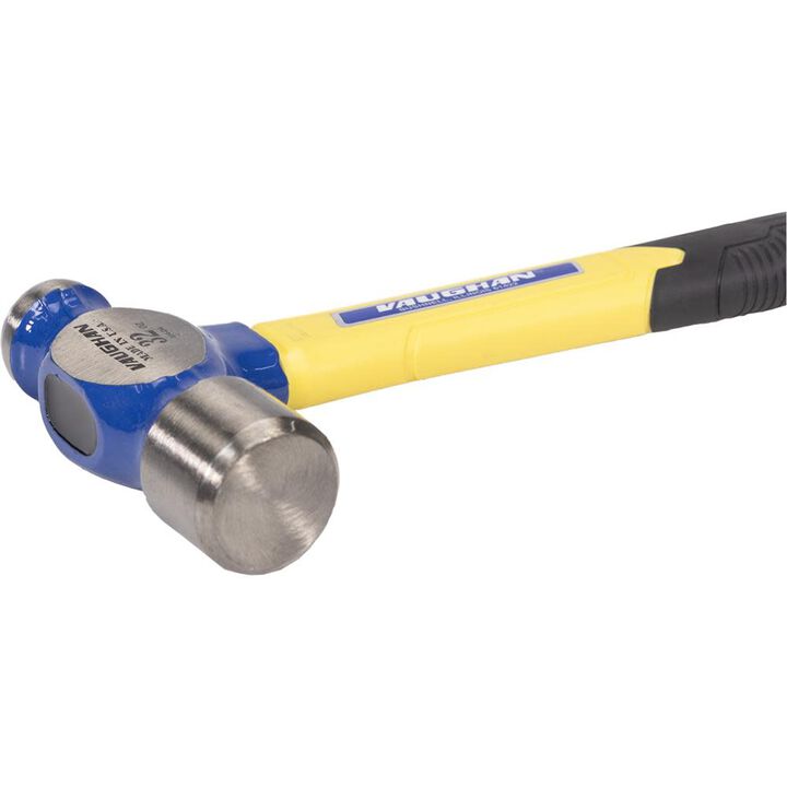 Vaughan FS432 32 Oz Ball Peen Hammer with Fiberglass Handle, large image number 2