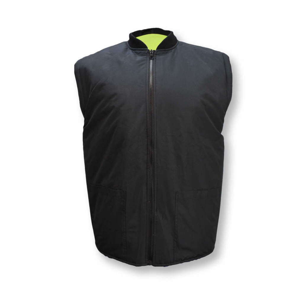 Radians Polyester Weatherproof Parka with Zip-Out Reversible Bomber Jacket, Hi-Viz Green, Medium, large image number 9
