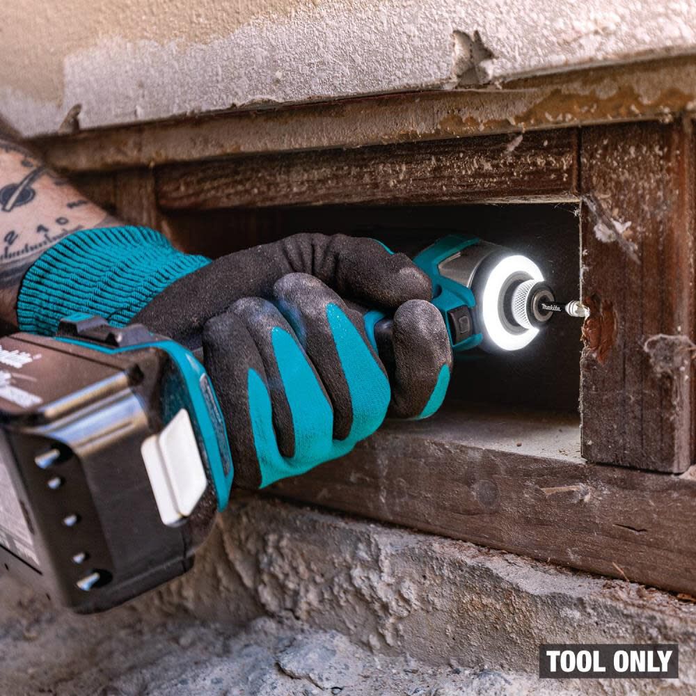 Makita 18V LXT Lithium Ion Brushless Cordless Quick Shift Mode 4 Speed Impact Driver Tool Only & ImpactX 100 pc. Driver Bit Set Bundle, large image number 8
