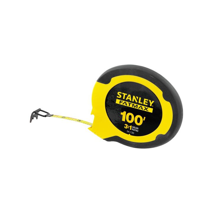 Stanley FatMax Closed Case Long Tape 3/8 In. x 100 Ft.