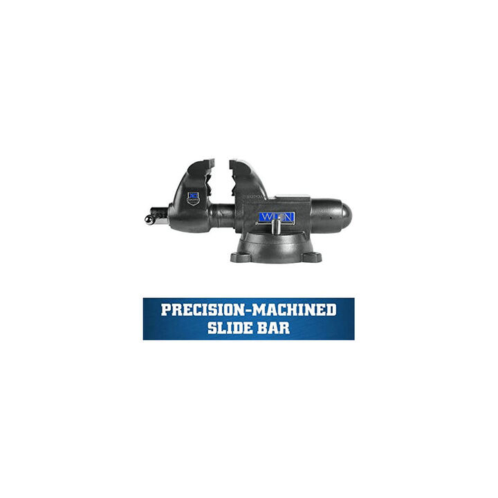 Wilton 8in 1780XC Tradesman XC Round Channel Bench Vise, large image number 1