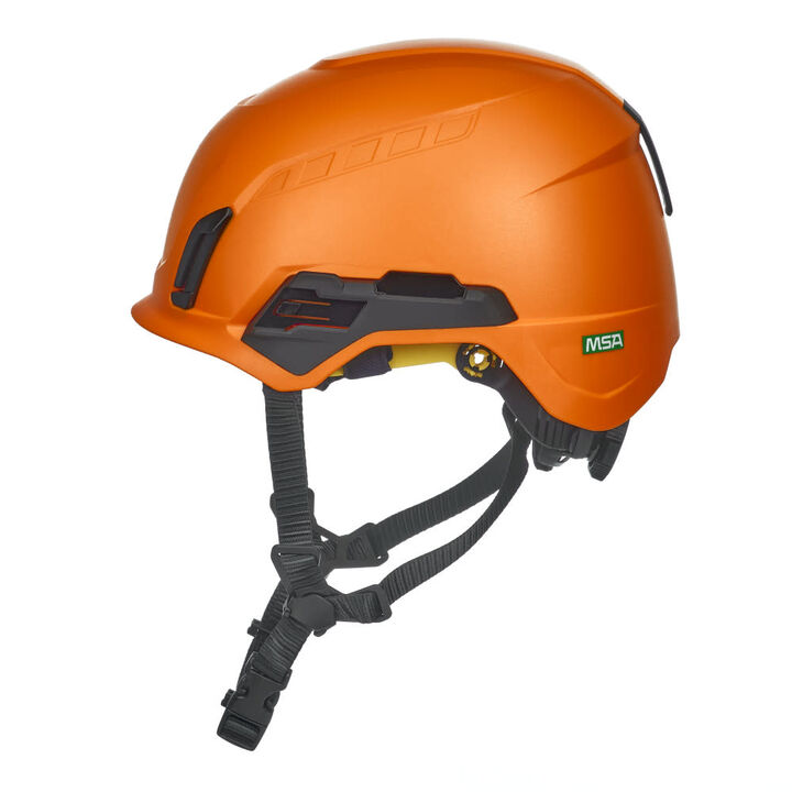 MSA Safety Works V-Gard H2 Non-Vented MIPS Safety Helmet Orange