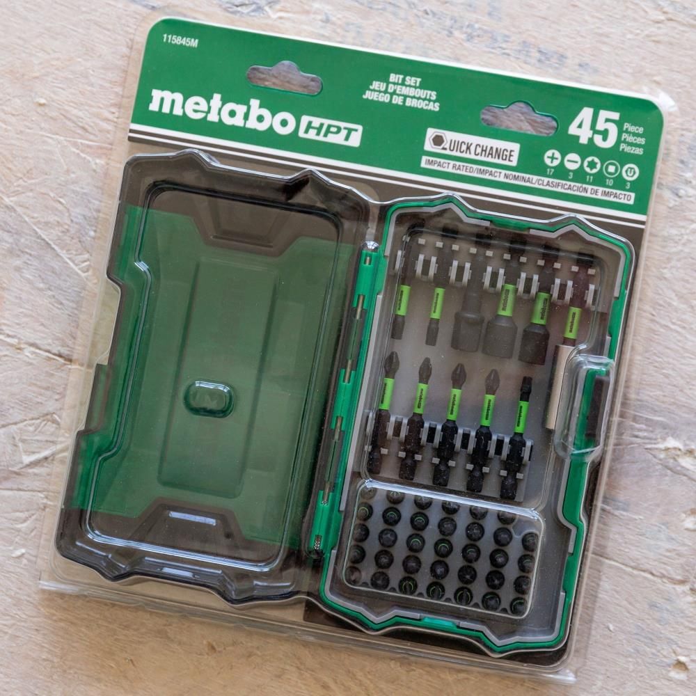 Metabo HPT 1/4 Inch Impact Driver Bit Set, 45 Pieces, large image number 3