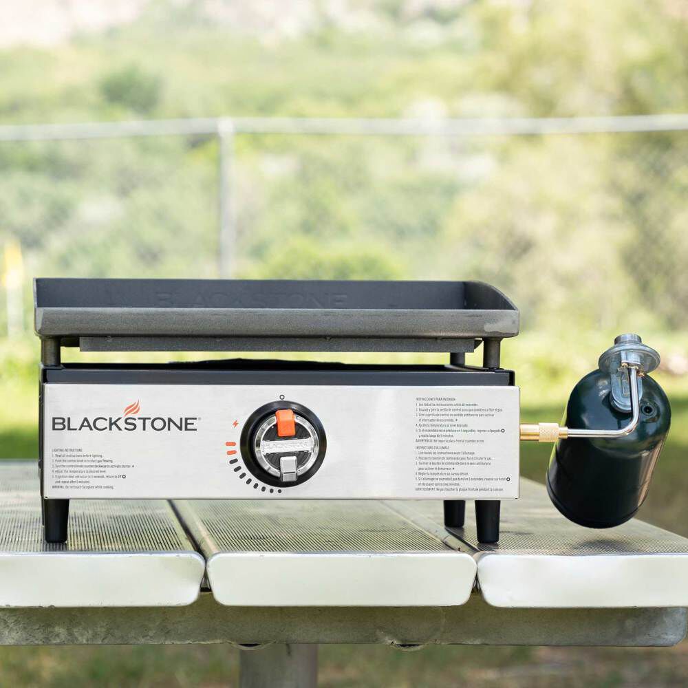 Blackstone Original 17 Inch 1 Burner Liquid Propane Tabletop Griddle, Black, large image number 2