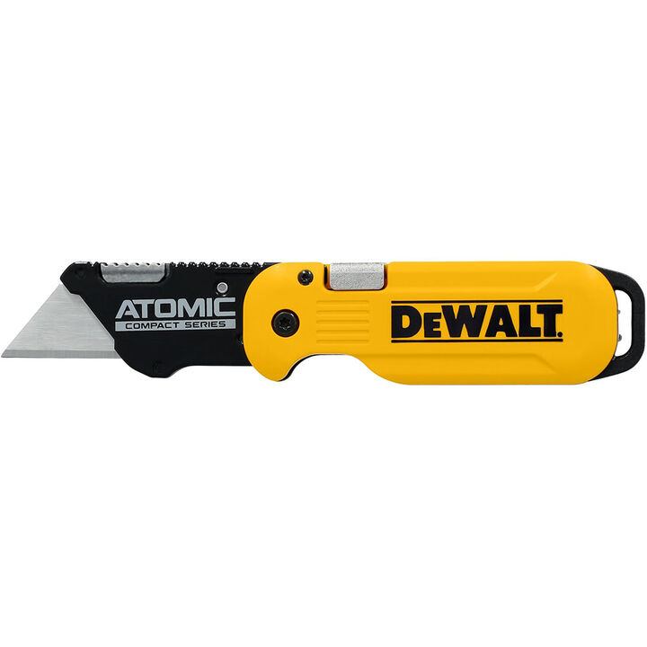 DEWALT ATOMIC COMPACT SERIES Push and Flip Folding Utility Knife