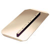 Kraft Tool Co 8 Inch x 18 Inch ProForm Heavy Duty Gold Power Trowel Combination Blade, small image number 1