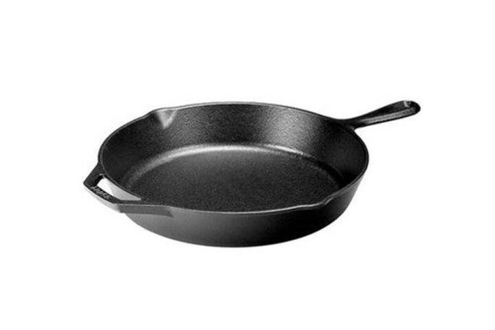 Lodge Cast Iron Wildlife Series 12 Inch Brown Cast Iron Bear Skillet