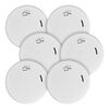 First Alert BRK SM210 Battery Smoke Alarm with Slim Profile Design 6 Pack, small image number 1