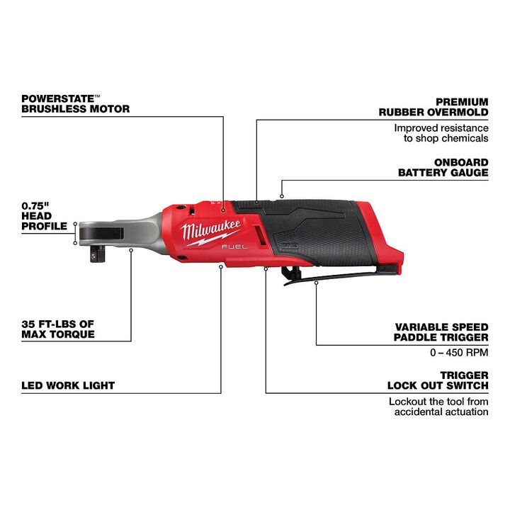 Milwaukee M18 FUEL & M12 FUEL 2 Tool Combo Kit, large image number 5