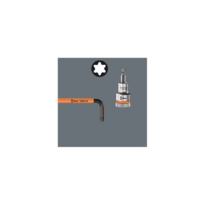 Wera Tools Metric BlackLaser 967/9 TX XL Multicolor HF 1 L-Key Set, large image number 6