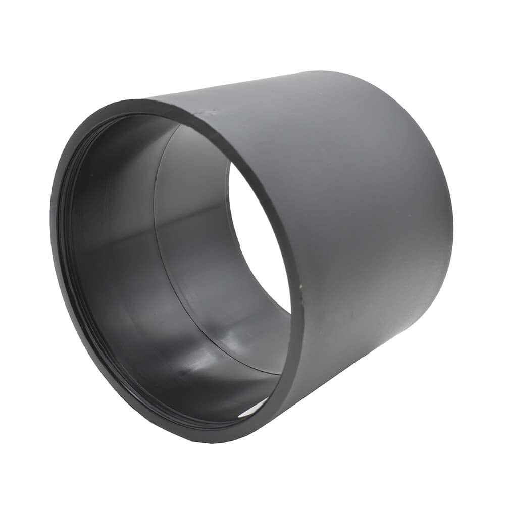 Big Horn 4 Inch Black Plastic Connector Sleeves For Hard Fittings, large image number 1
