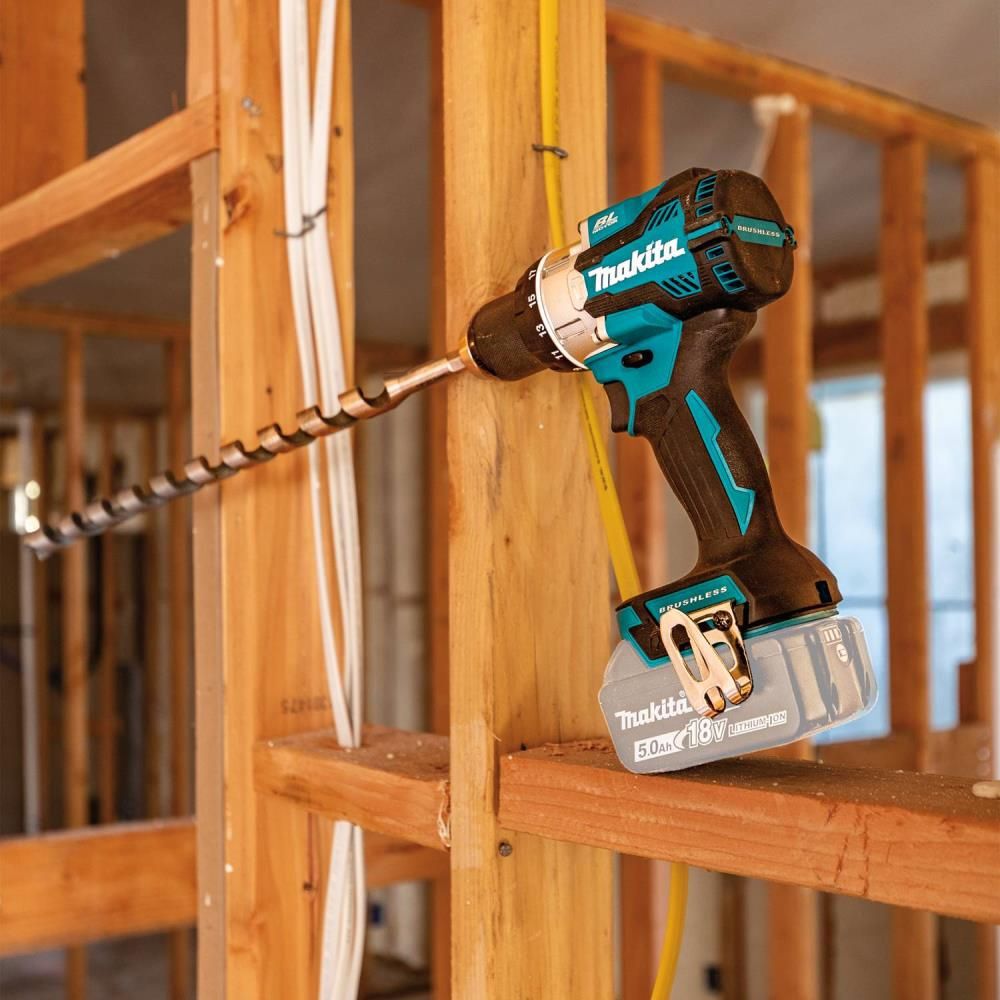 Makita 18V LXT Brushless Cordless 2pc Combo Kit with Two 5.0Ah Batteries, large image number 7