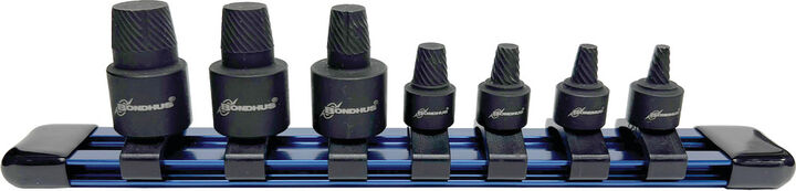 Bondhus Set 7 Internal Twist Sockets IN/MM