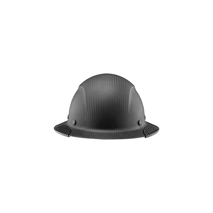 Lift Safety Hard Hat DAX Matte Black Carbon Fiber Full Brim, large image number 2