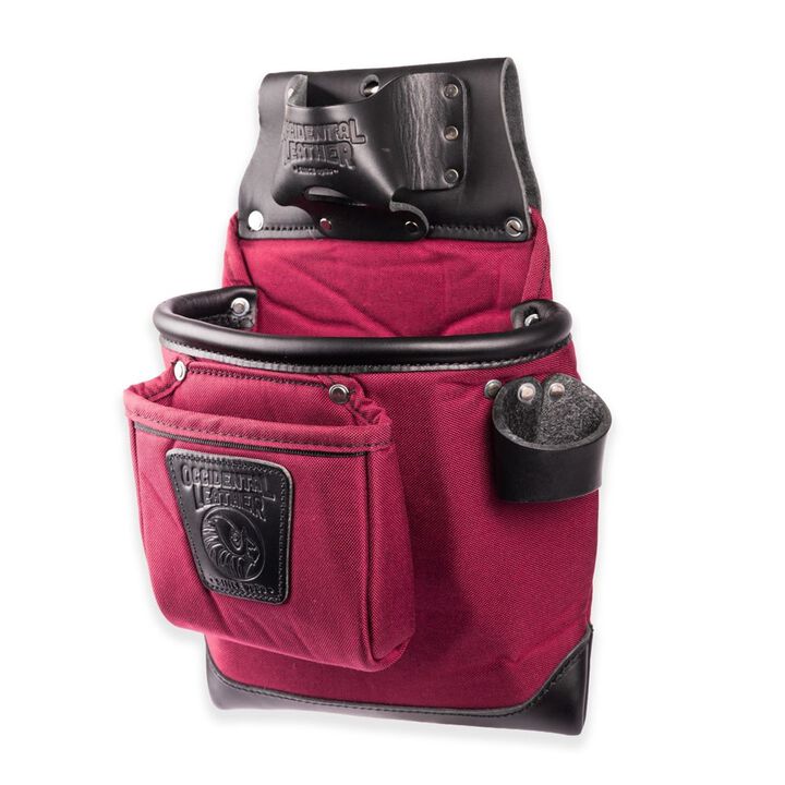 Occidental Leather FatLip Tool Bag Deep Red