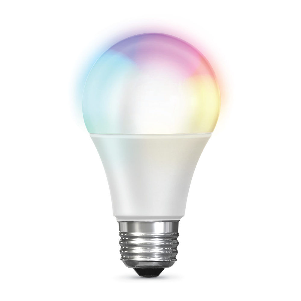 Feit Electric 60W RGBW A19 Alexa Google LED Smart Bulb 1pk, large image number 1