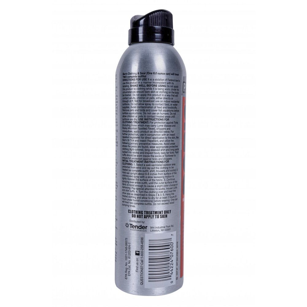 Bens Clothing and Gear Insect Repellent Spray - 6 oz, large image number 2
