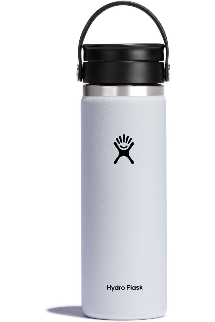 Hydroflask 20 Oz White Stainless Steel Coffee Bottle with Flex Sip Lid, large image number 0