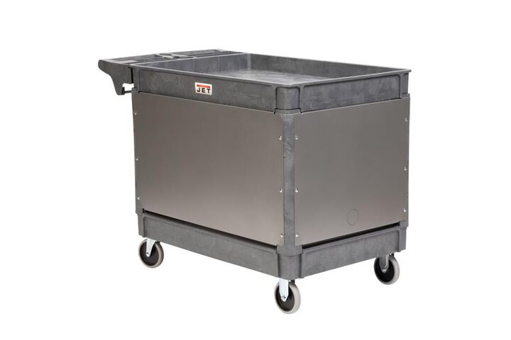 JET PUC-4325 Resin Utility Cart plus LOAD-N-LOCK Security Cart System, large image number 5