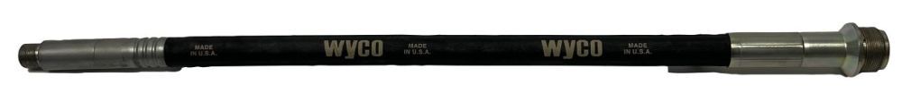 Wyco 5ft Core & Casing Vibrator Shaft for 13/16in & 1in Heads, large image number 1
