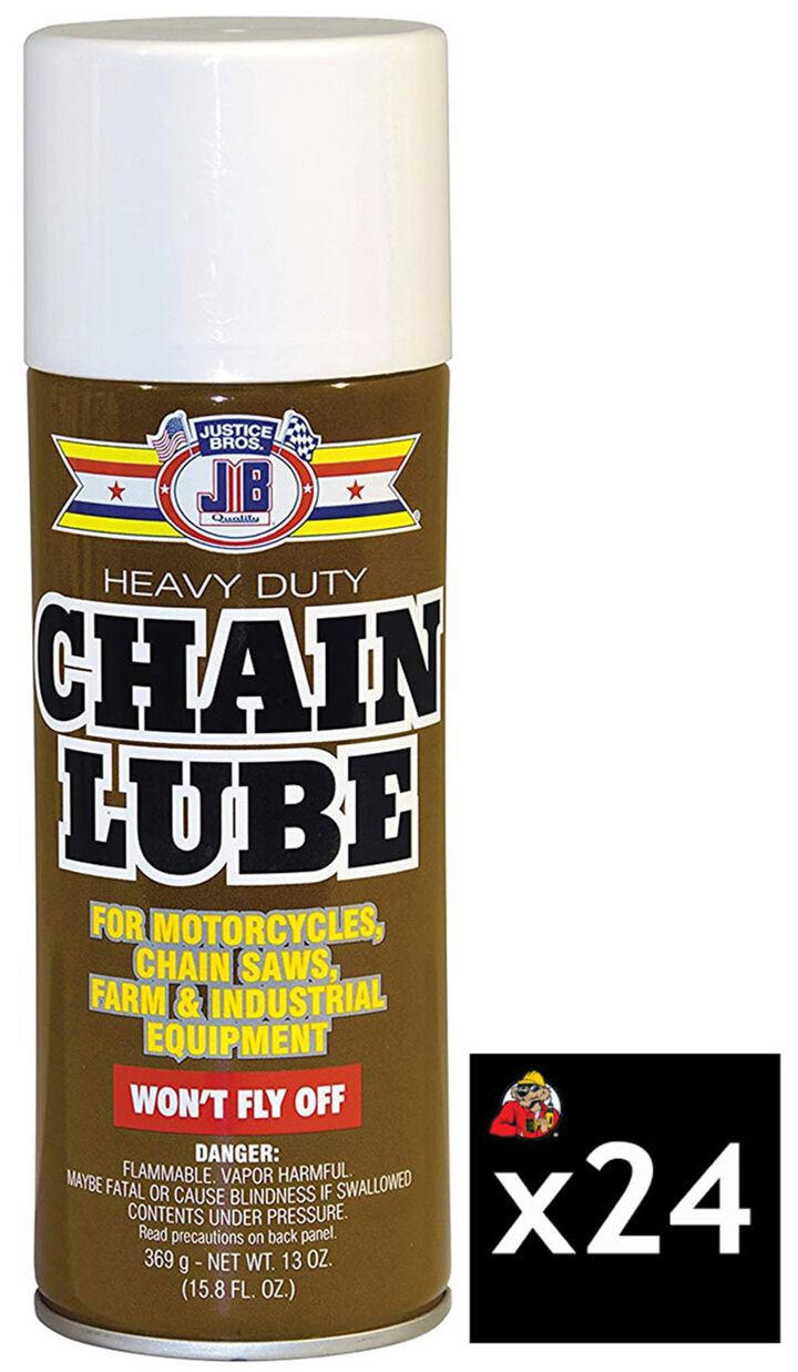Justice Brothers Heavy Duty Chain Lube 24 Pack