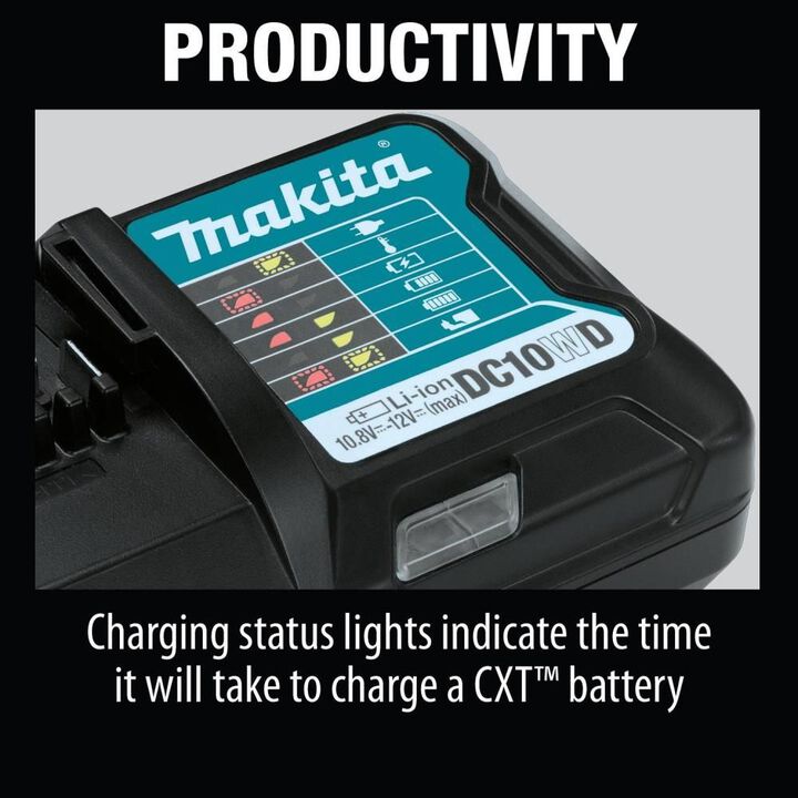 Makita 12V max CXT Lithium-Ion Battery and Charger Starter Pack (2.0Ah), large image number 11