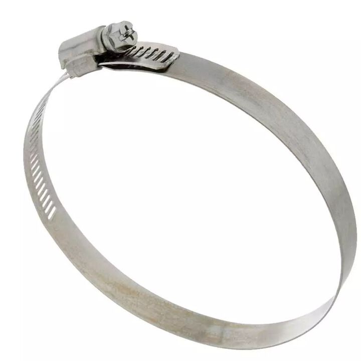 Woodstock Steel 4 in Hose Clamp