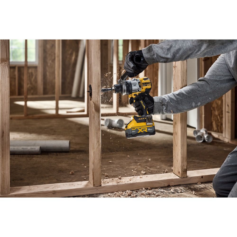 DEWALT 20V MAX XR Brushless Cordless 1/2 Inch Hammer Drill Kit, large image number 9