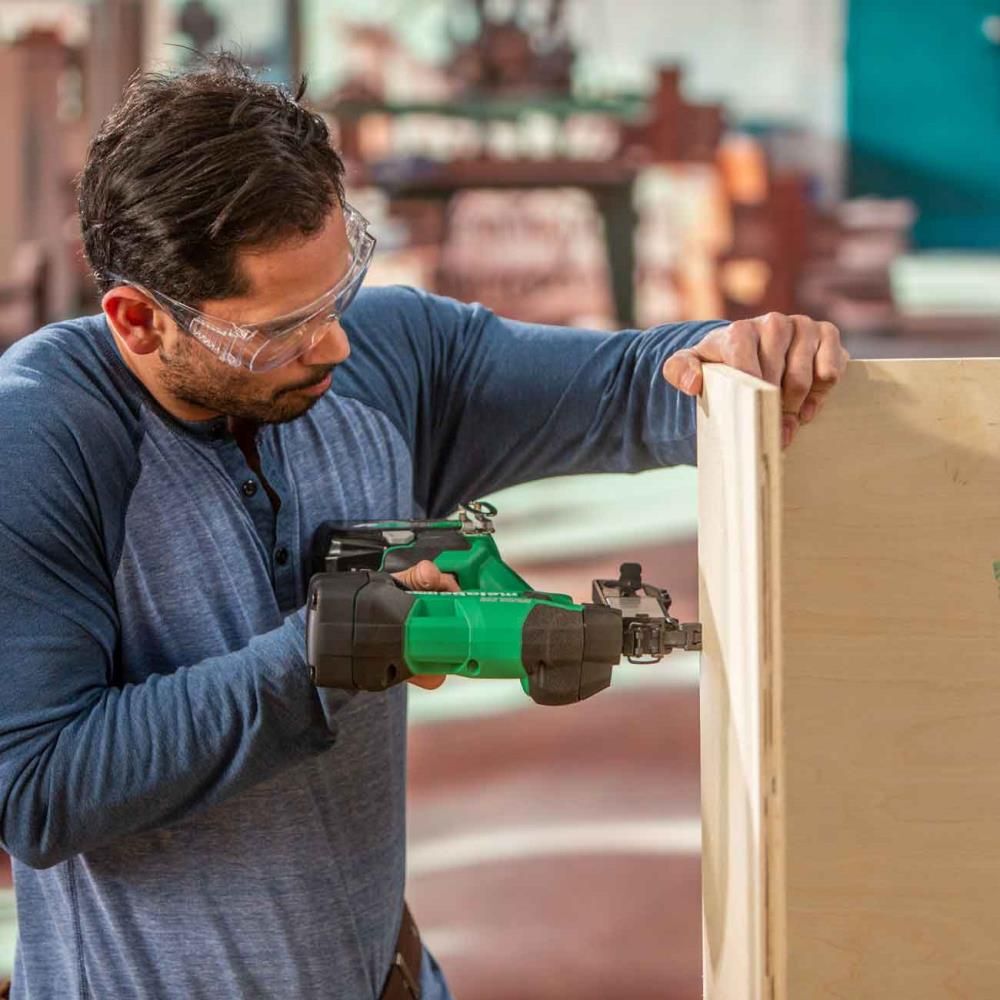 Metabo HPT 18V MultiVolt Brushless 18-Gauge 1/4 Inch Narrow Crown Stapler (Bare Tool), large image number 5