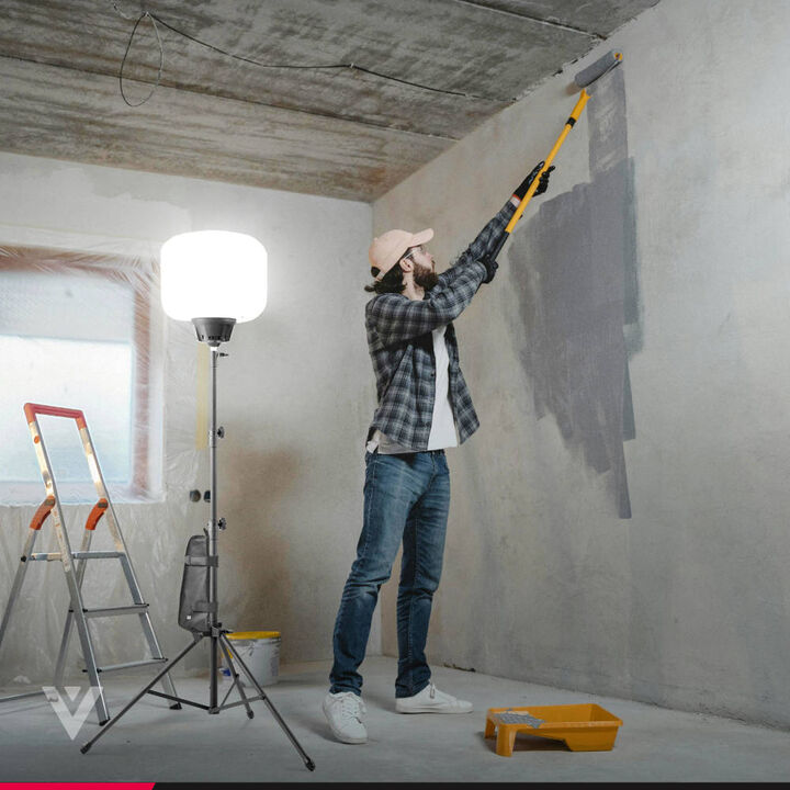 Volterrex 48V 10Ah 100W 13000 Lumens LED Work Light Kit with Tripod Stand, large image number 16