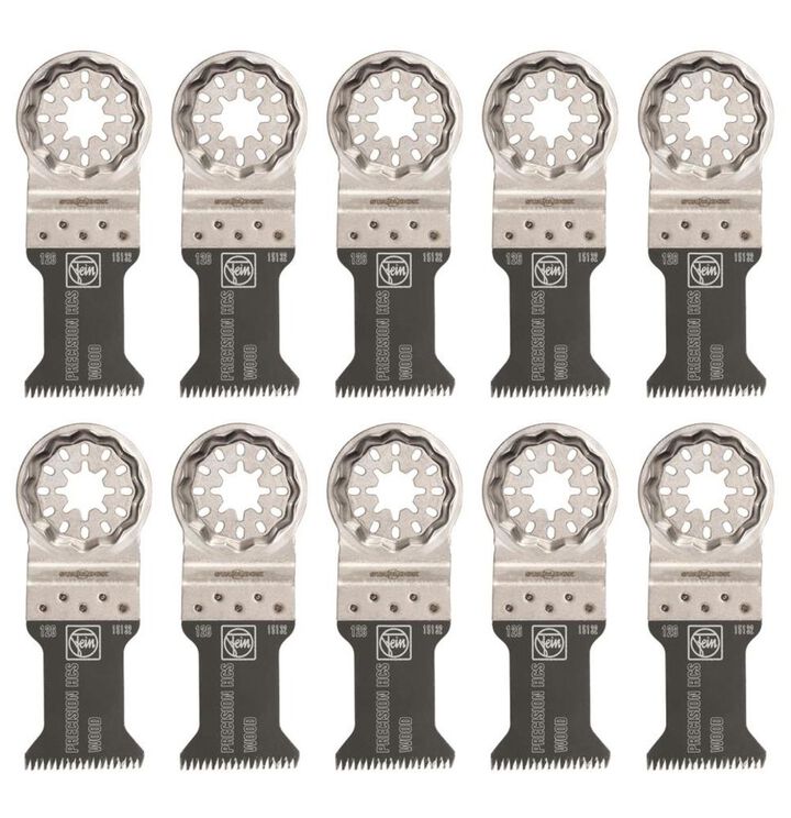 Fein StarLock E-Cut 126 Precision Saw Blade for All Wood Materials Plasterboard and Soft Plastics