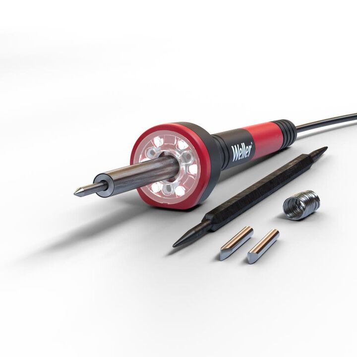 Weller 30with 120V Soldering Iron Kit LED Halo Ring