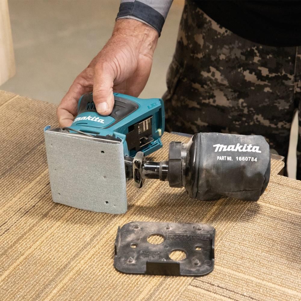 Makita 18V LXT Cordless 1/4 Sheet Finishing Sander (Bare Tool), large image number 7