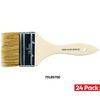 Pferd 3 Inch x 3/8 Inch White Natural Bristles Chip Brush Bundle, 24 Pieces, small image number 2