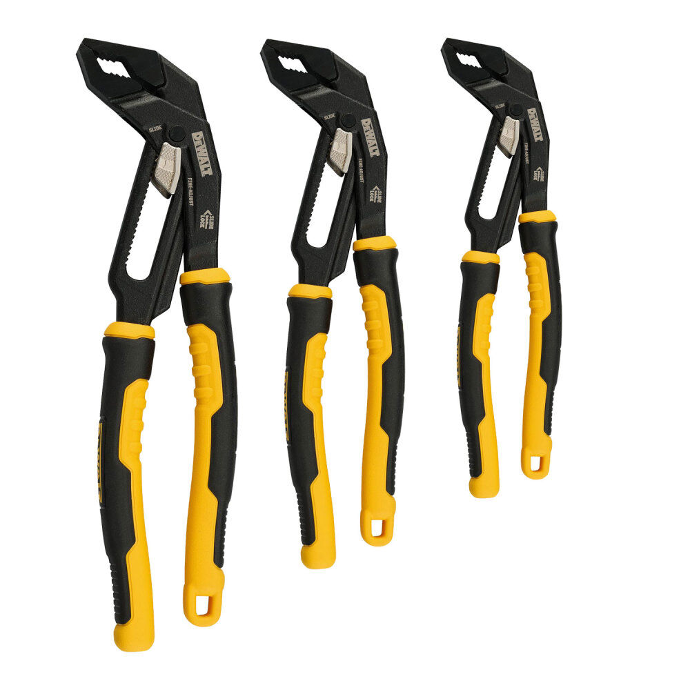 DEWALT 12 inch 10 inch 8 inch Slidelock V-Jaw Pliers Bundle, large image number 1