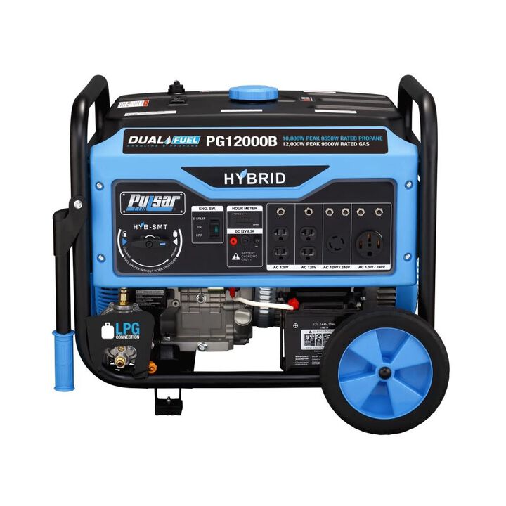 Pulsar Products 12,000 Watt Dual Fuel 50-State Portable Generator, large image number 2