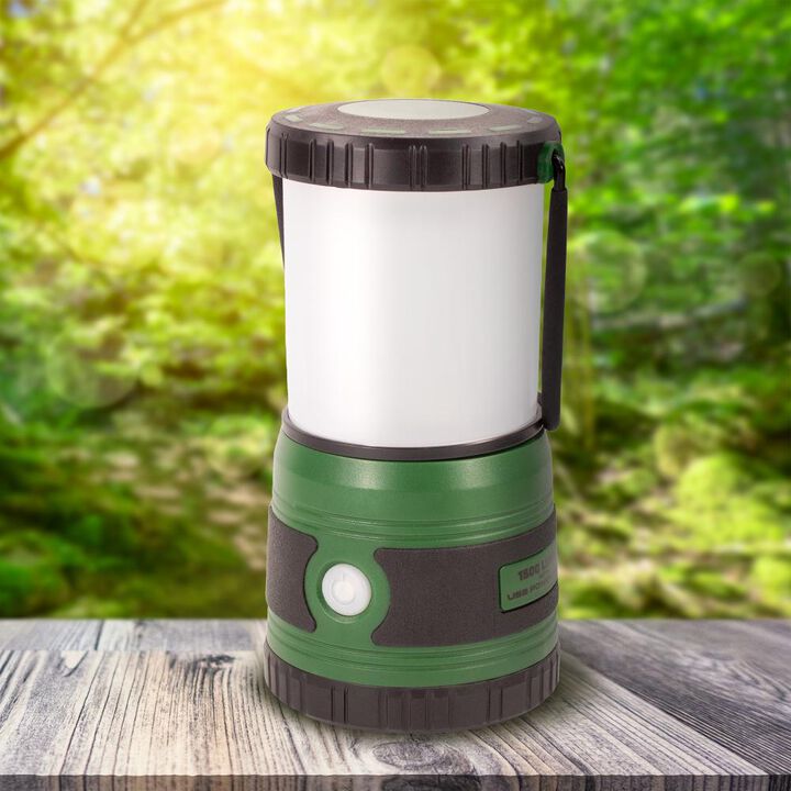 Police Security 1500 Lumens Lithium-Ion Battery Powered Rechargeable Lantern, large image number 4
