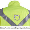Black Stallion Welding Jacket 9oz Lime Green FR Cotton XL, small image number 4