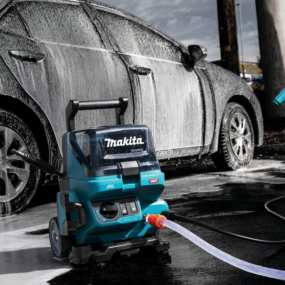 Makita 40V MAX XGT 1300 PSI 1.5 GPM Battery Powered Cold Water Pressure Washer with Variable Spray Wand Bare Tool, large image number 6