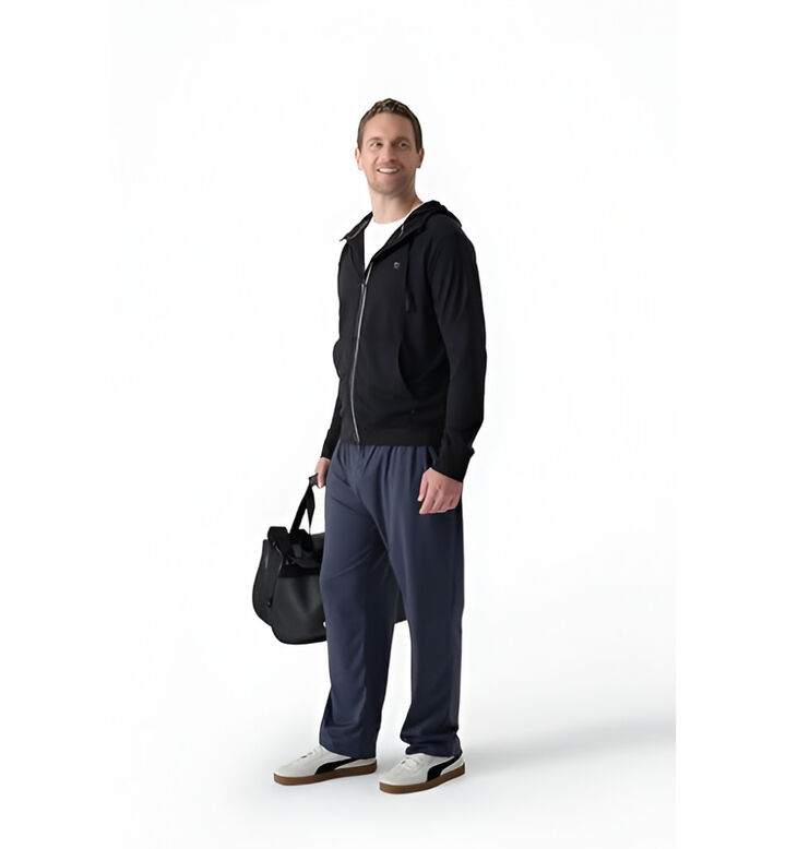 FIELDSHEER Mens Everyday Full Zip Hoodie, large image number 2