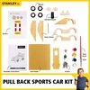 Stanley Jr Pull-Back Sports Car Kit & 5-Piece Tool Set, small image number 4