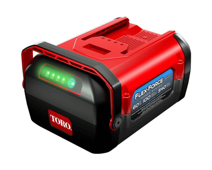 Toro Flex-Force 60V Max 60V 10Ah Lithium Ion Power Tool Battery Pack with Fuel Indicator