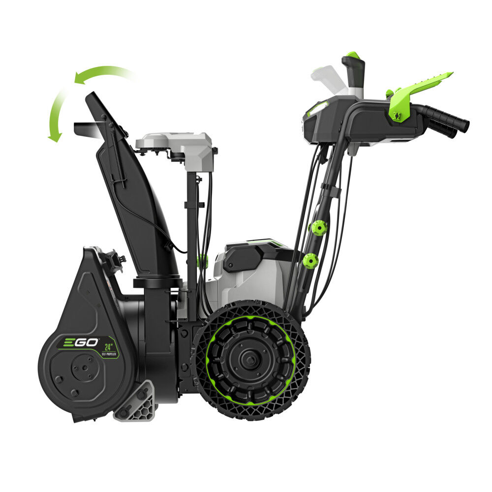 EGO POWER+ 24 Inch Two-Stage Self-Propelled Snow Blower Kit with Two 7.5 Ah Batteries and Dual Port Charger, large image number 7